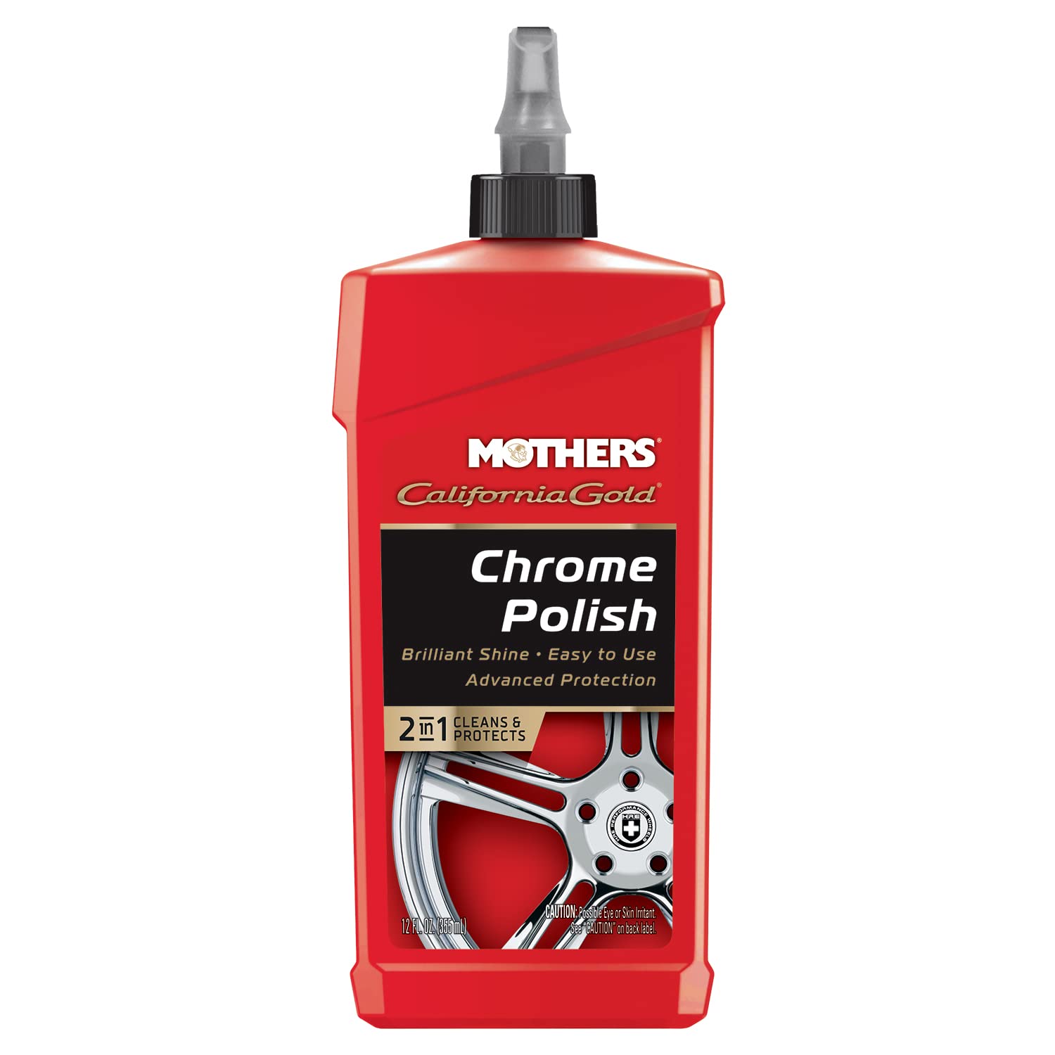Amazon.com: Mothers 05212-6 California Gold Chrome Polish - 12 oz